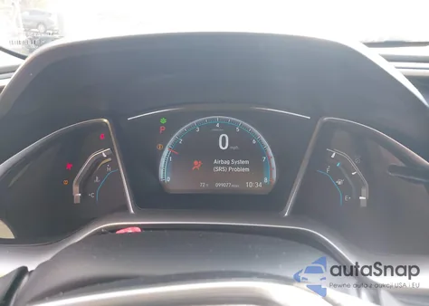 2018 Honda Civic Ex из США, поврежденный, VIN 19XFC2F74JE007608